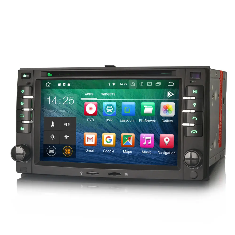 Best 6.2" Android 9.0 Pie OS Car DVD Multimedia GPS Radio for Kia Rondo 2006-2011 & Kia Magentis 2005-2010 & Kia Carens 2006-2011 5