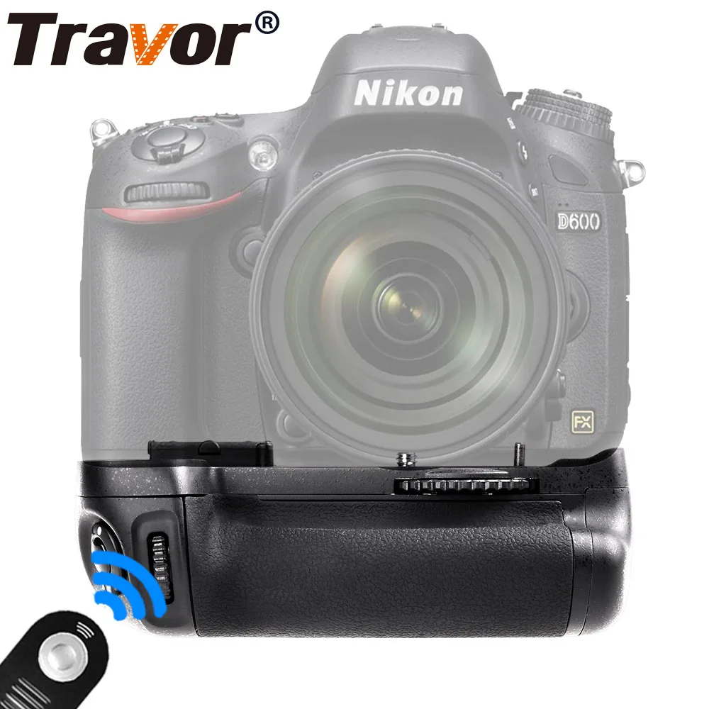 

Travor Vertical Battery Grip for Nikon D600 D610 DSLR Camera as MB-D14+universal remote control as a gift for free