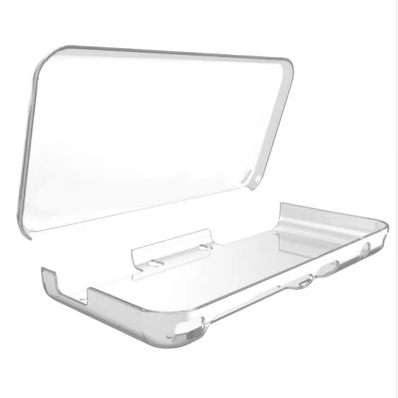 Прозрачный жесткий чехол из поликарбоната защитный для Nintend New 2DS XL/LL 2DSXL 2DSLL