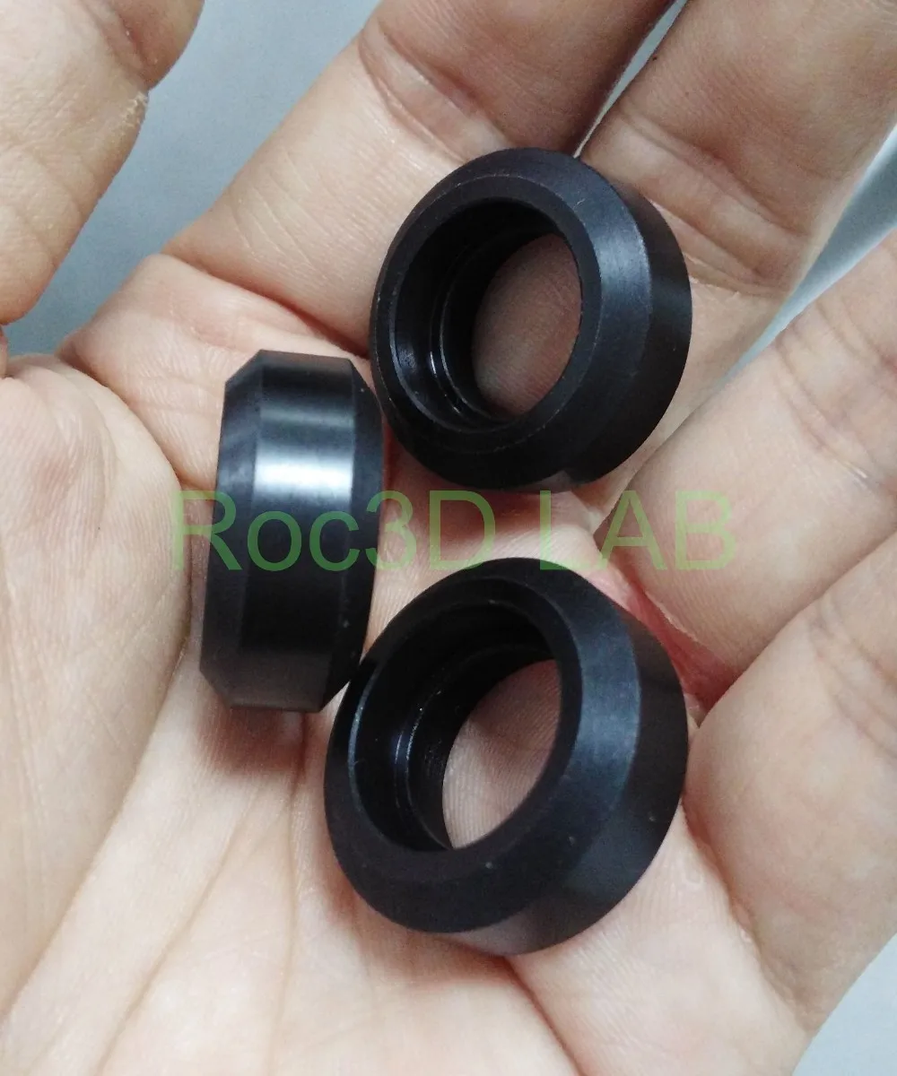 

[SKU 151] POM solid Wheel Delrin for your OPEN building cnc machined 50pcs Per Bag free shipping
