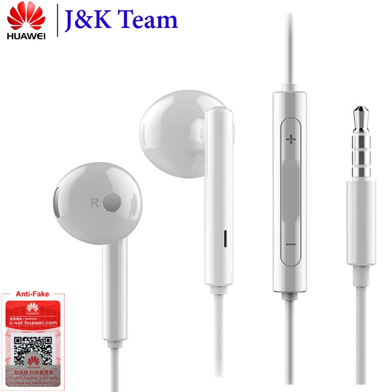 

Huawei Earphone Huawei Honor AM115 Headset AM115 3.5mm In-Ear Earphone with Remote and Microphone Wire Control