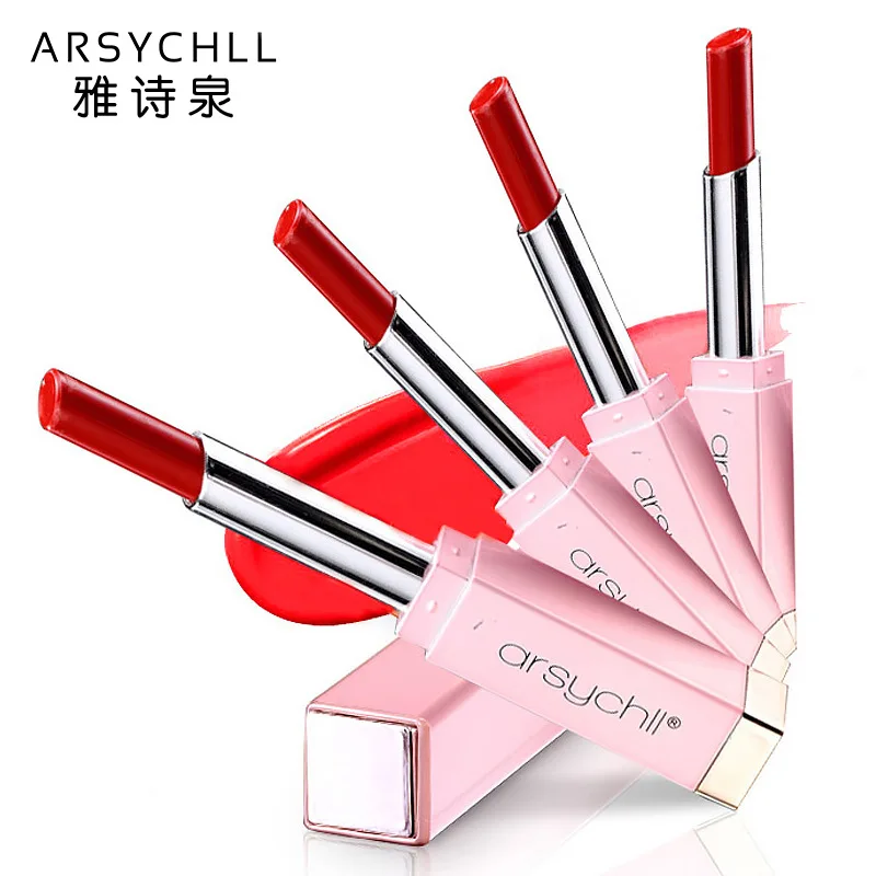 

ARSYCHLL Pure Soft Lipstick Waterproof Non-stick Cup Non-marking Lasting Moisturizing Lip Gloss Makeup