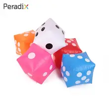 Надувной 30X30 см гигантский ПВХ воздушный куб номер кости для игрушек вечерние бар игры S