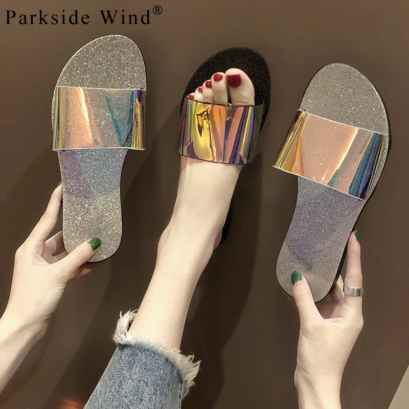 

Parkside Wind Women Casual Summer Flat Beach Slippers Female Slides Slipper Shoes For Girls Fashion Woman Leisure XWA3643-45