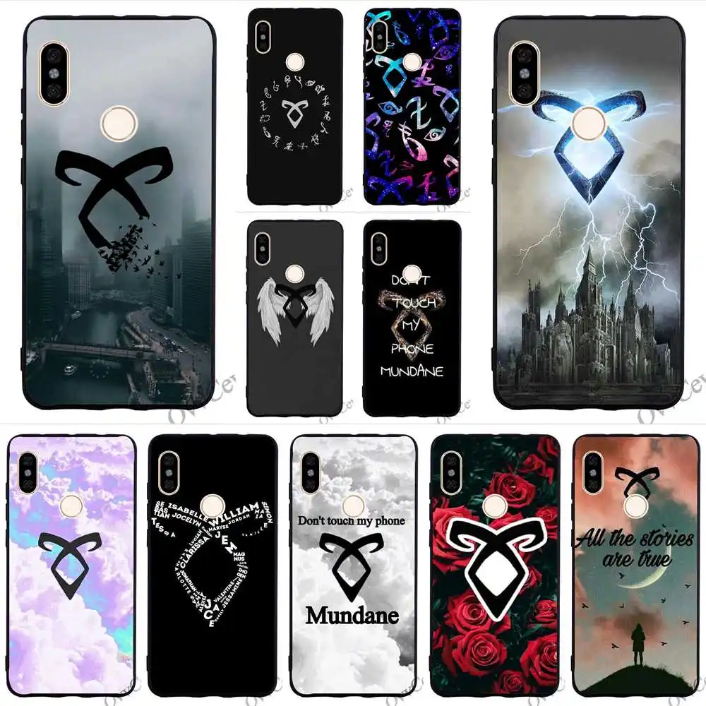 

Hybrid Shadowhunters Phone Cover for Xiaomi Redmi 6A Case 4A 4X 5 Plus 5A Prime Note 5 6 Pro Silicone