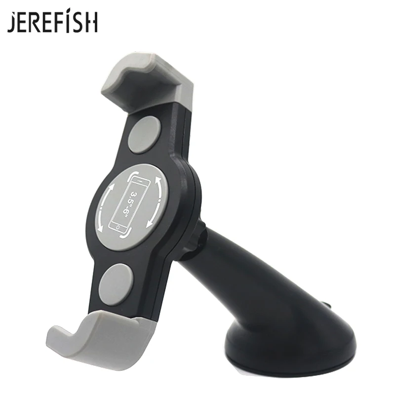 JEREFISH Автомобильный держатель для телефона на лобовое стекло Универсальный