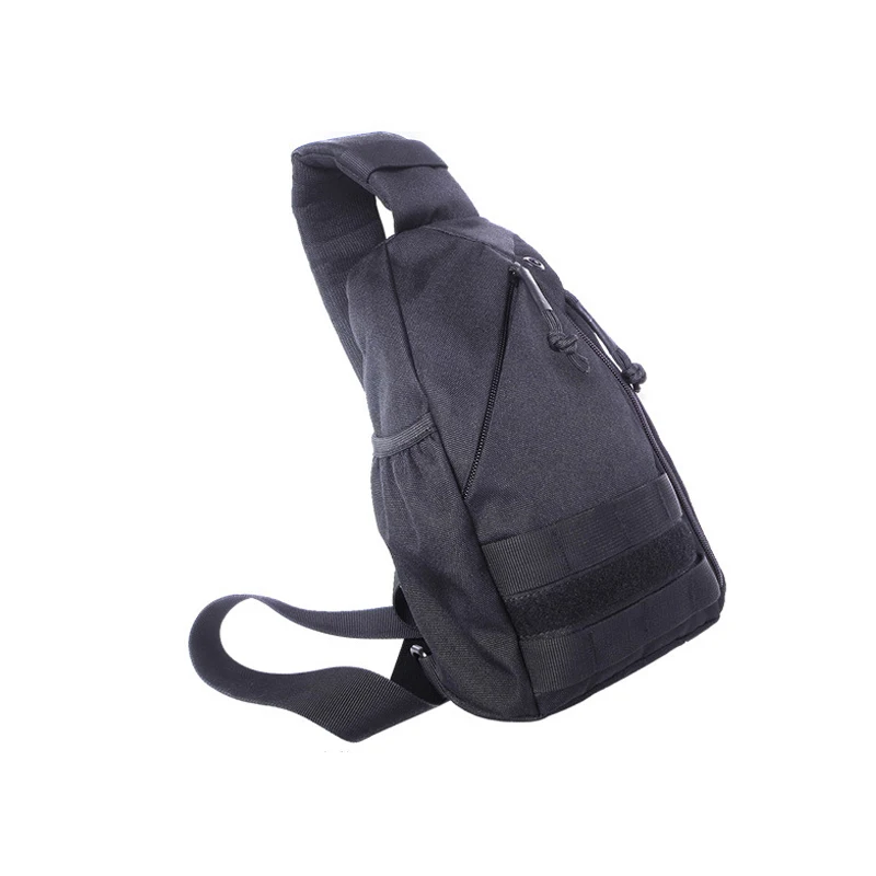 

Waterproof waist pack crossbody small bag durable nylon chest bag with USB charging interface