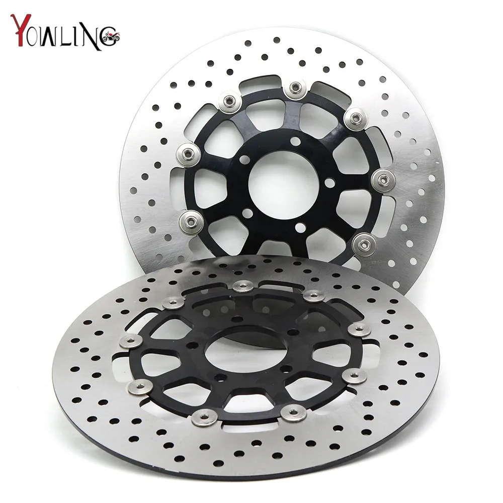 2 pieces motorcycle accessories Brake Rotors Front Brake Disc Rotor For