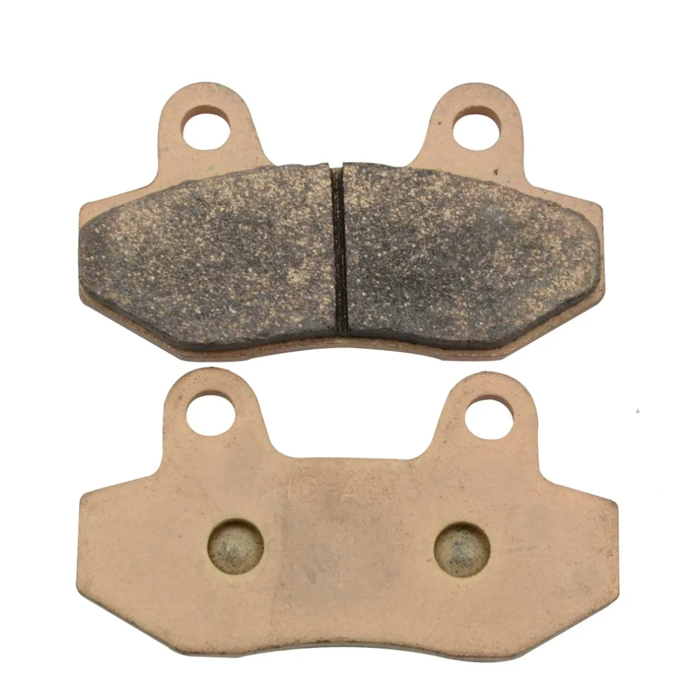 GOOFIT Heavy Duty Copper Brake Pad Set for Moped Scooter C029 102brake