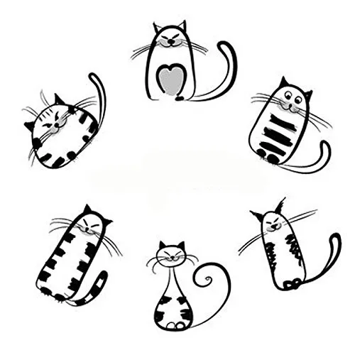 Super Cute Cat Ceramic Sauce Dish,Mini Side Seasoning Dish,Condiment Dishes,Sushi Soy Dipping Bowl,Snack Serving Dishes,Meow Porcelain Small Saucer Set04