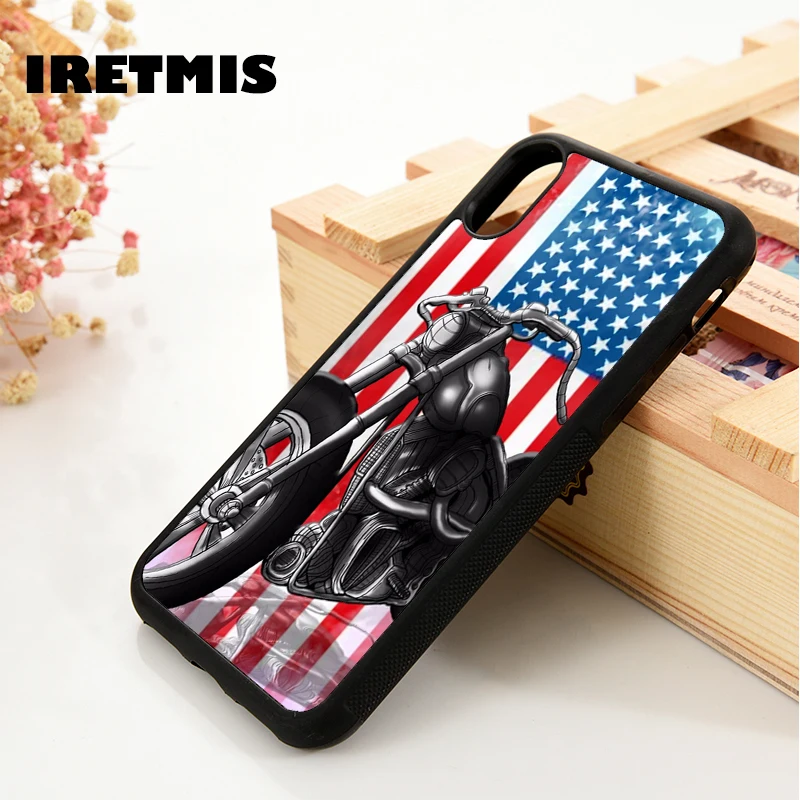 Iretmis 5 5S SE 6 6S силиконовый чехол для мобильного телефона iPhone 7 8 plus X Xs 11 Pro Max XR