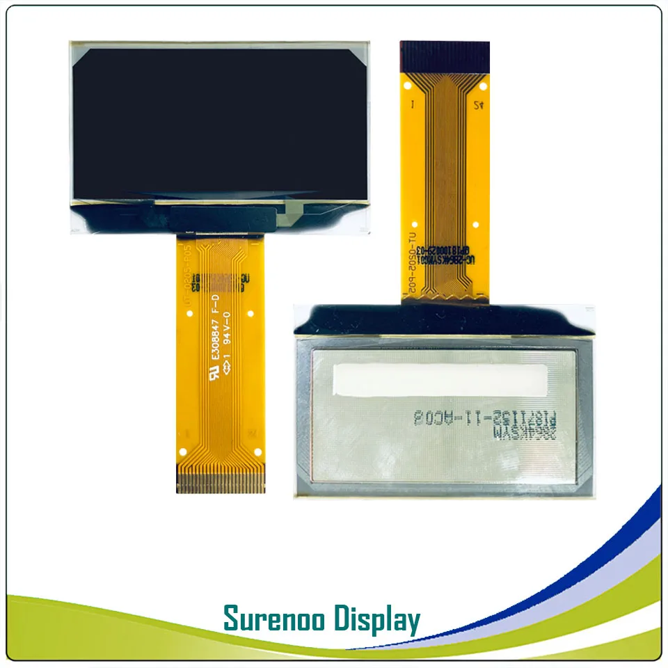 Реальный oled-дисплей, 1,5" 128*64 12864 Графический ЖК-модуль экран LCM SSD1309/SSD1305 Поддержка параллельного, SPI, iec/IIC - Цвет: White OLED only