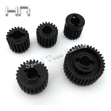 Hotracing HR усиленный стальной цилиндрический редуктор для коробки передач осевой scx10ii 90046 90047 1/10 RC Car