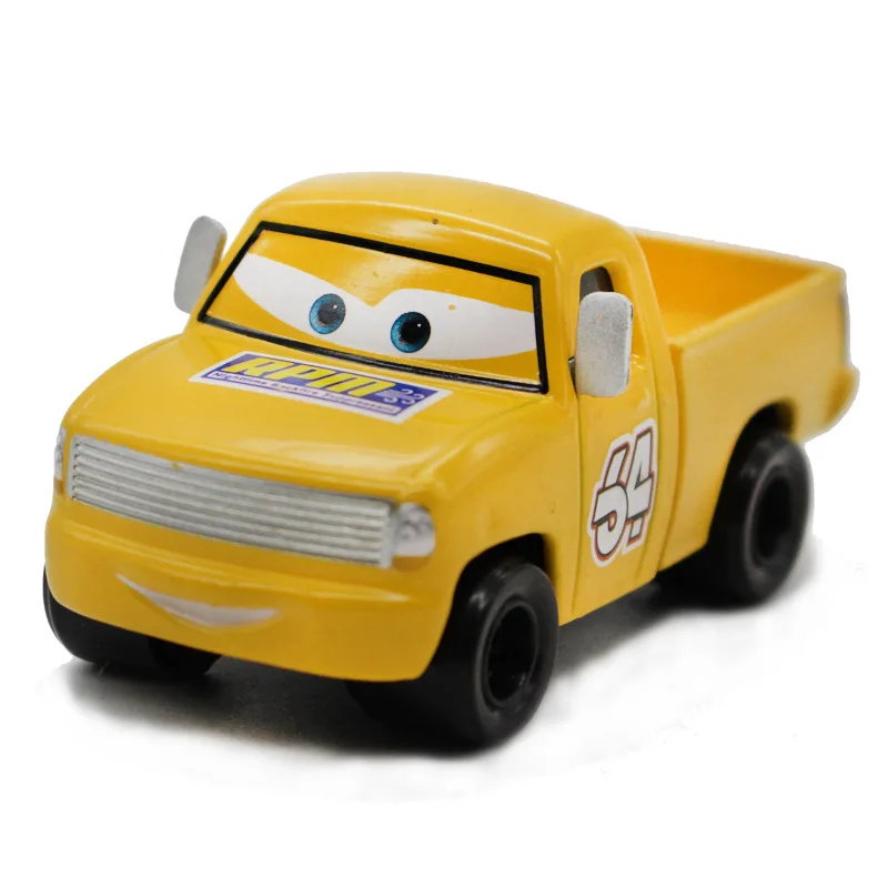 Cartoon Movie Pixar Cars Classical Yellow NO.64 RPM Pickup Truck