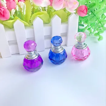 

50PCS New Wedding Favors Round Ball Crystal Perfume Bottle Mini Pocket Scent-Bottle Party Giveaway For Guest