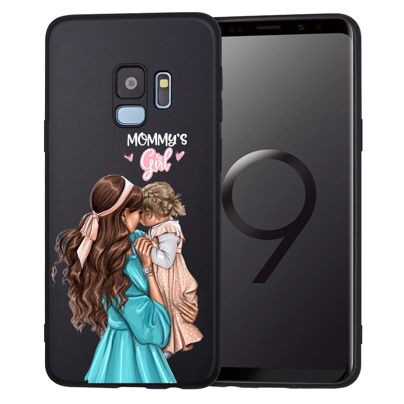 Детские Мышь I Love Mama Мышь супер для мам и дочек, чехол для телефона для samsung Galaxy S9 S8 S10 плюс S7 S6 край S10 Lite Note9 8 Семья чехол Etui