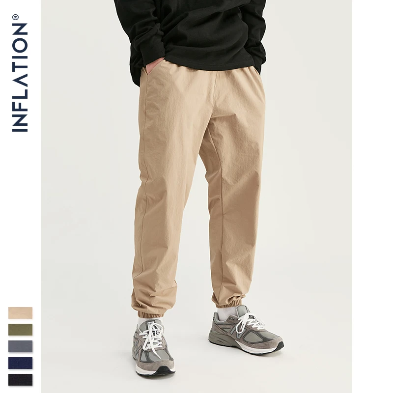 INFLATION 2020 New Streetwear Pants Men Casual Loose Pants Pure Color Men Jogger Pants Simple Style Men Pants 93353W INFLATION 2020 New Streetwear Pants Men Casual Loose Pants Pure Color Men Jogger Pants Simple Style Men Pants 93353W