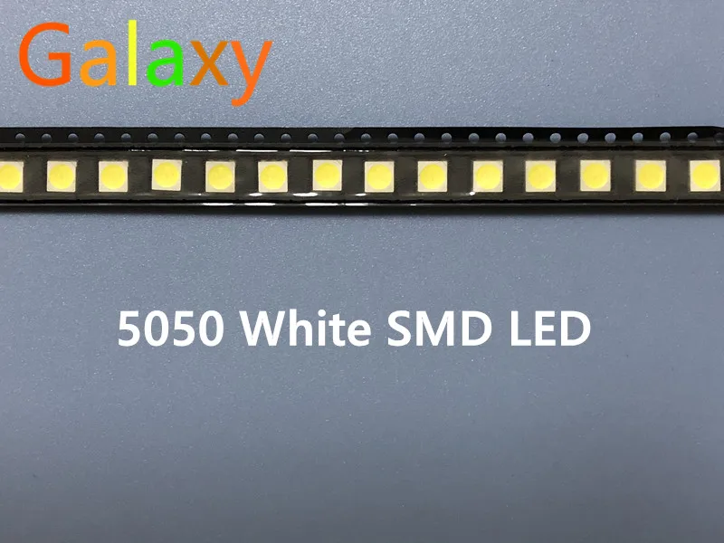 5050 SMD LED Diodes smd 5050 White/Nature white led CCT:4000-4500k 0.2w-60MA 5050 NW 2000PCS
