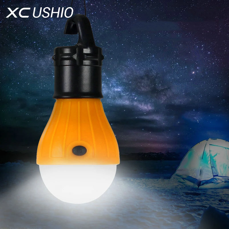 

Circle Outdoor Hanging LED Camping Tent Light Bulb Survival Wigwam Lantern Battery Lamp For Tent Camping Emergency Illumination