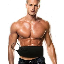 10 modes Muscle stimulator slimming massage belt Male Abdominal Muscle Toner Core Abs Workout Belt EMS train belt with 150 level