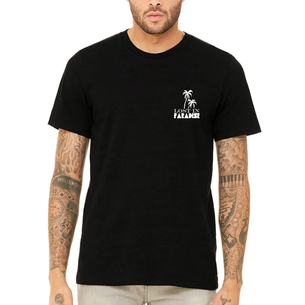 

2019 Summer Fashion Hot Misky & Stone Lost In Paradise The Mind Is In Its Own Place Soft T-Shirt Tee T shirt