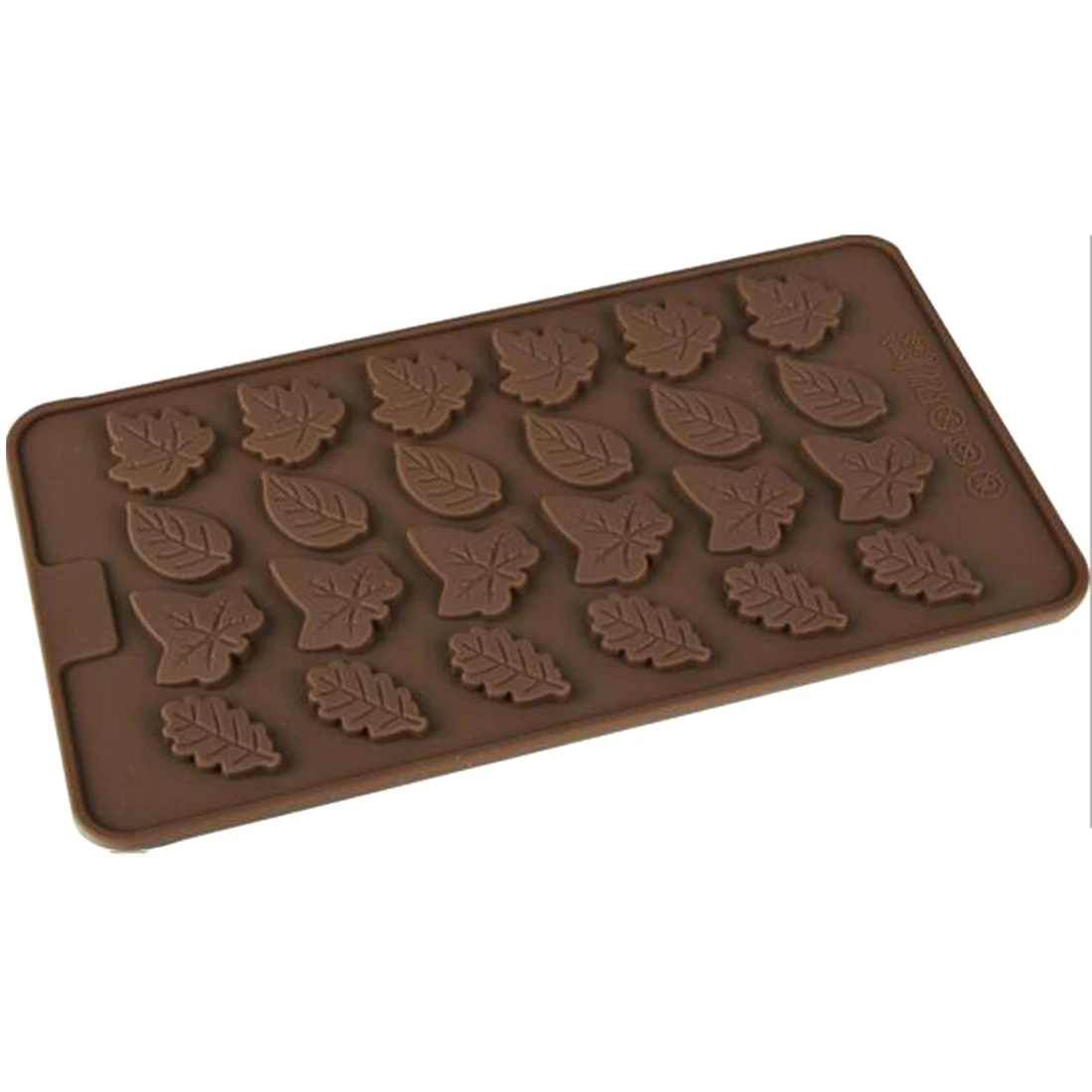 

24 Leaves 3D Silicone Tray Make DIY Chocolate Mold Candy Cookie Baking Fondant Mold Cake Decoration Tools