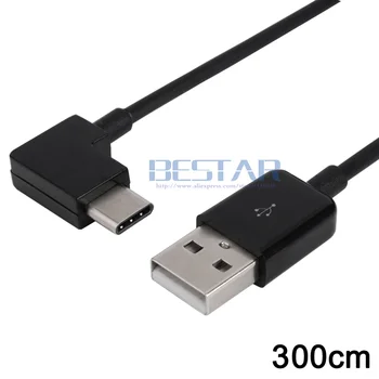 

20cm 1m 2m 3m Right Angled USB 3.1 Type C USB-C USB-C to USB 2.0 data charging Cable for Tablet & Mobile Phone White Black