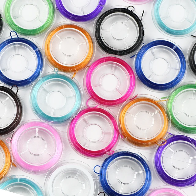 Buy JHNBY Colorful Flat 0.8mm 10M Crystal Elastic
