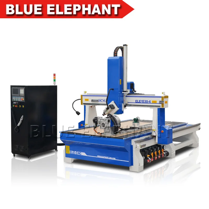 1530 Cnc машина 4 оси 3d маршрутизатор деревянный станок для резьбы мебели большой