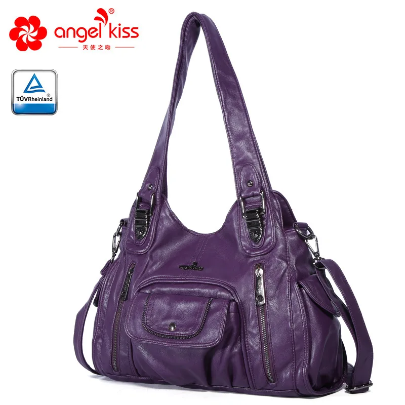 Сумка мешок Angelkiss женские сумки через плечо из искусственной кожи мессенджеры