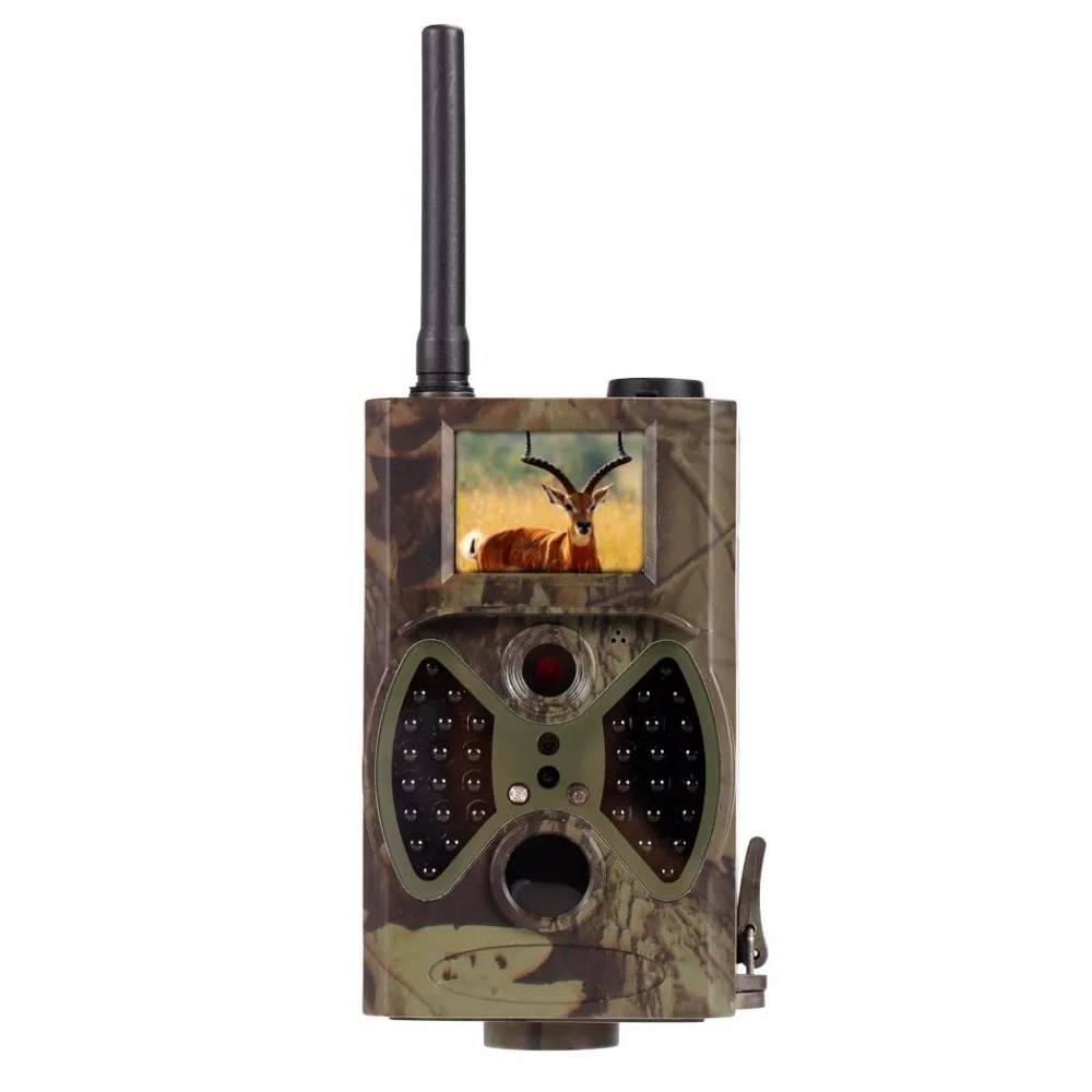 12MP PIR sensor GSM MMS hunting camera HC300M with solar panel Deer Trail camera (88)