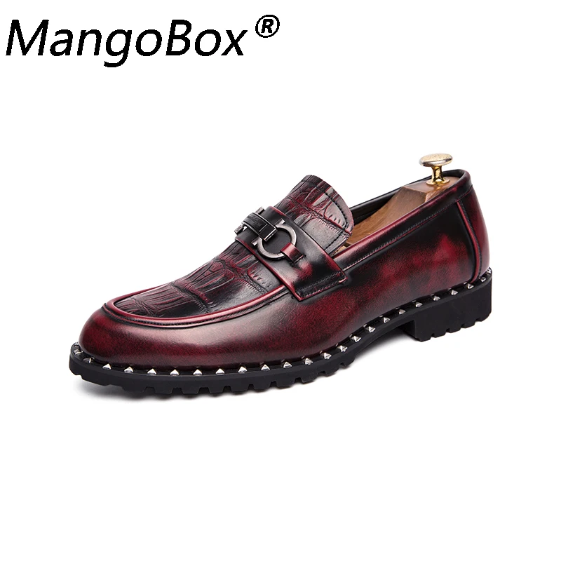 

Pointed Toe Mens Dress Shoes Genuine Leather Luxury Wedding Shoes Floral Print Men Flats Office Wedding Party Formal Shoes S6901