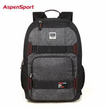 2018 Aspensport Brand Men Male Student Casual Backpack For Teenagers Vintage 15.6 Laptop Backpack School Bags Mochila Masculina