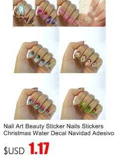 Nail Art beauty стикер Adesivo De Unha переводные наклейки для воды Ongle Pegatinas Joyeria DIY маникюрные украшения Adesivi Unghie