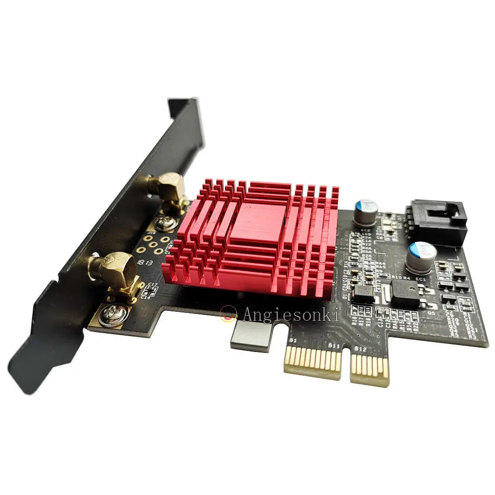 НОВЫЙ Dual Band Atheros QCA61x4A QCNFA344A Desktop AC Wi-Fi Bluthtooth4.0 PCI E 1X адаптер 867 Мбит 802,11 a/b /g/n/ac