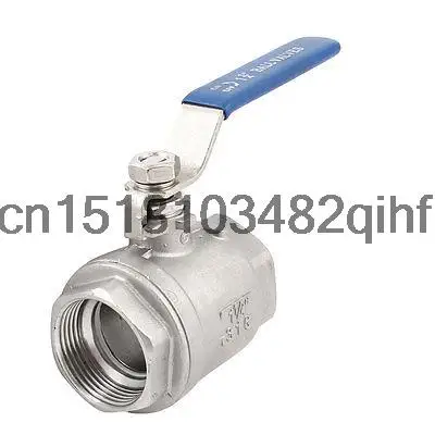 1 1/4PT Внутренняя Резьба Поворотная Рукоятка Из Нержавеющей Стали Прямо 2 шт. Шаровой Клапан