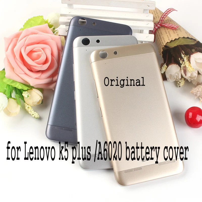 Задняя крышка батарейного отсека для Lenovo Vibe K5 / Plus официальный оригинальный