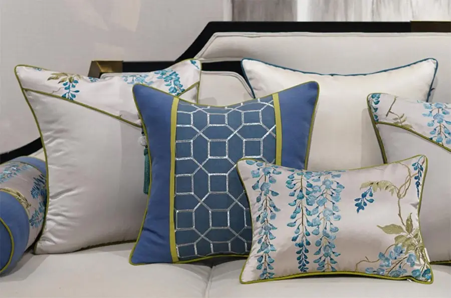 Удобная подушка/almofadas чехол, Европейский дизайн, чехол для подушки на спинку сиденья 45 50 60, декоративный чехол для подушки с геометрическим рисунком