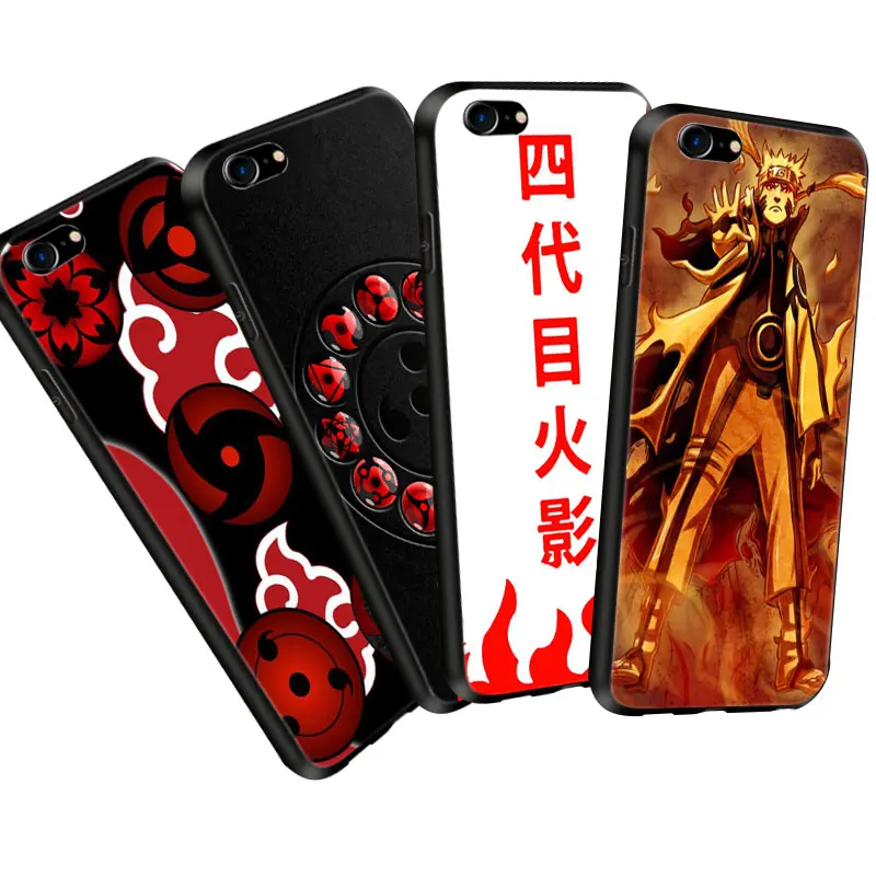 

Japanese Cartoon Phone Case For Samsung S7 edge Case Naruto Anime Soft Silicone Case For Samsung Galaxy S7 S8 S9 Cover