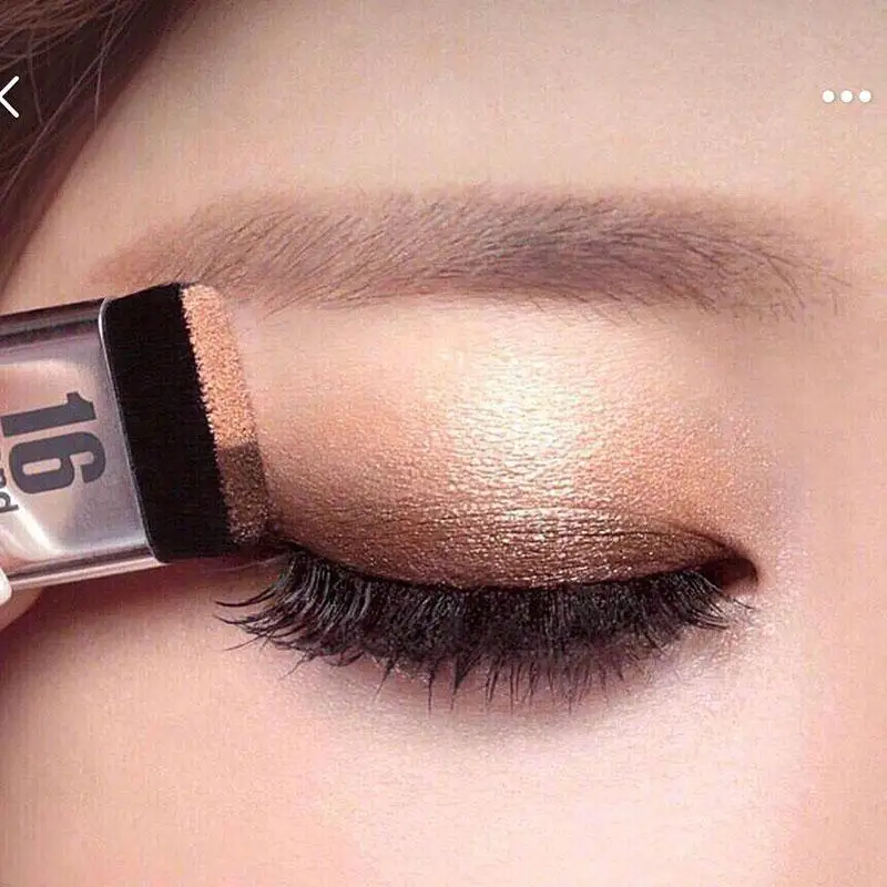 

Eyeshadow Palette 2 Colors Matte Eye Shadow Naked Palette Glitter Make Up Nude