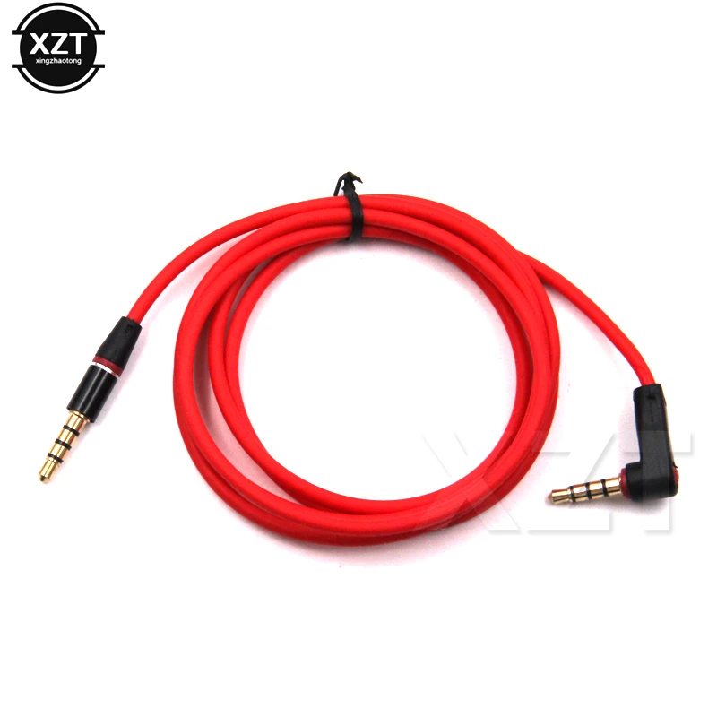 3.5mm Aux Cable Jack Audio Cable 90 Degree Male To Male For Car iPhone Tab MP4
