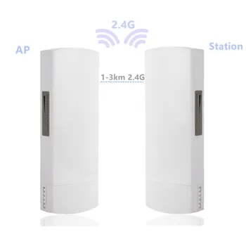 

2 pieces 1-3km 300 Mbit open router CPE 2.4G wireless access point router Wi-Fi bridge device wifi extender dual band repeater