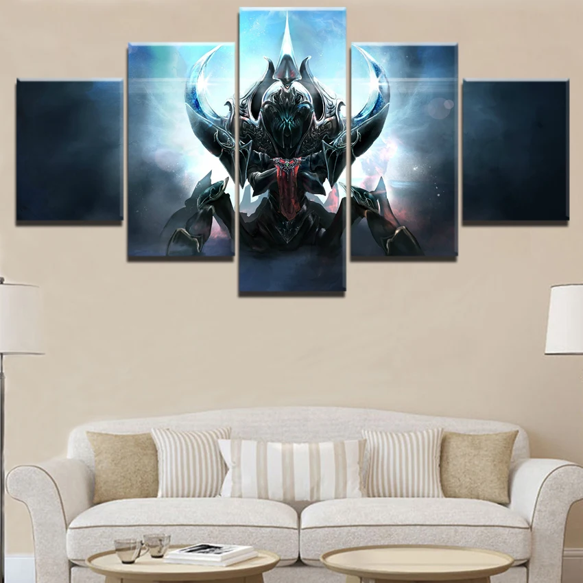 Broodmother DOTA 2 Game 5 Piece Painting Canvas Wall Art Modern HD Print Painting Decorative Pictur