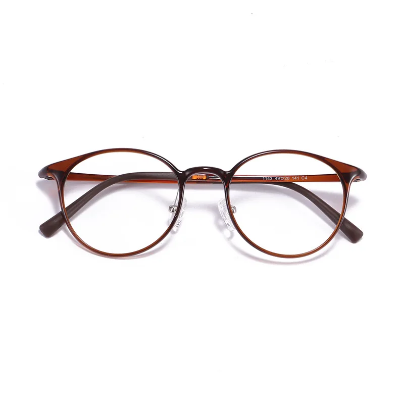 

Round Retro Ultralight Slim Ultem Soft Prescription Frame Student Decoration Myopia Eyeglasses Eyewear L3