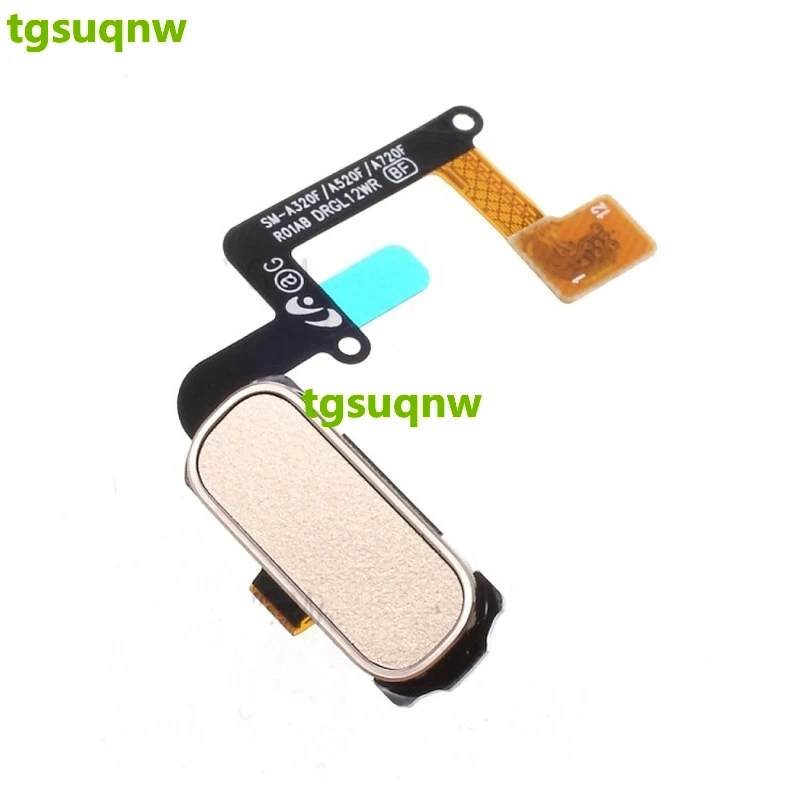 10 шт./лот, отпечаток пальца, кнопка домой, шлейф для samsung Galaxy A3 A320()/A5 A520()/A7 A720