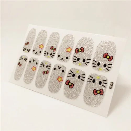 Y003-Fashion New style Stickers paste directly 1 Sheets 3D Design DIY Nail Art Decorations Sticker Decal | Красота и здоровье