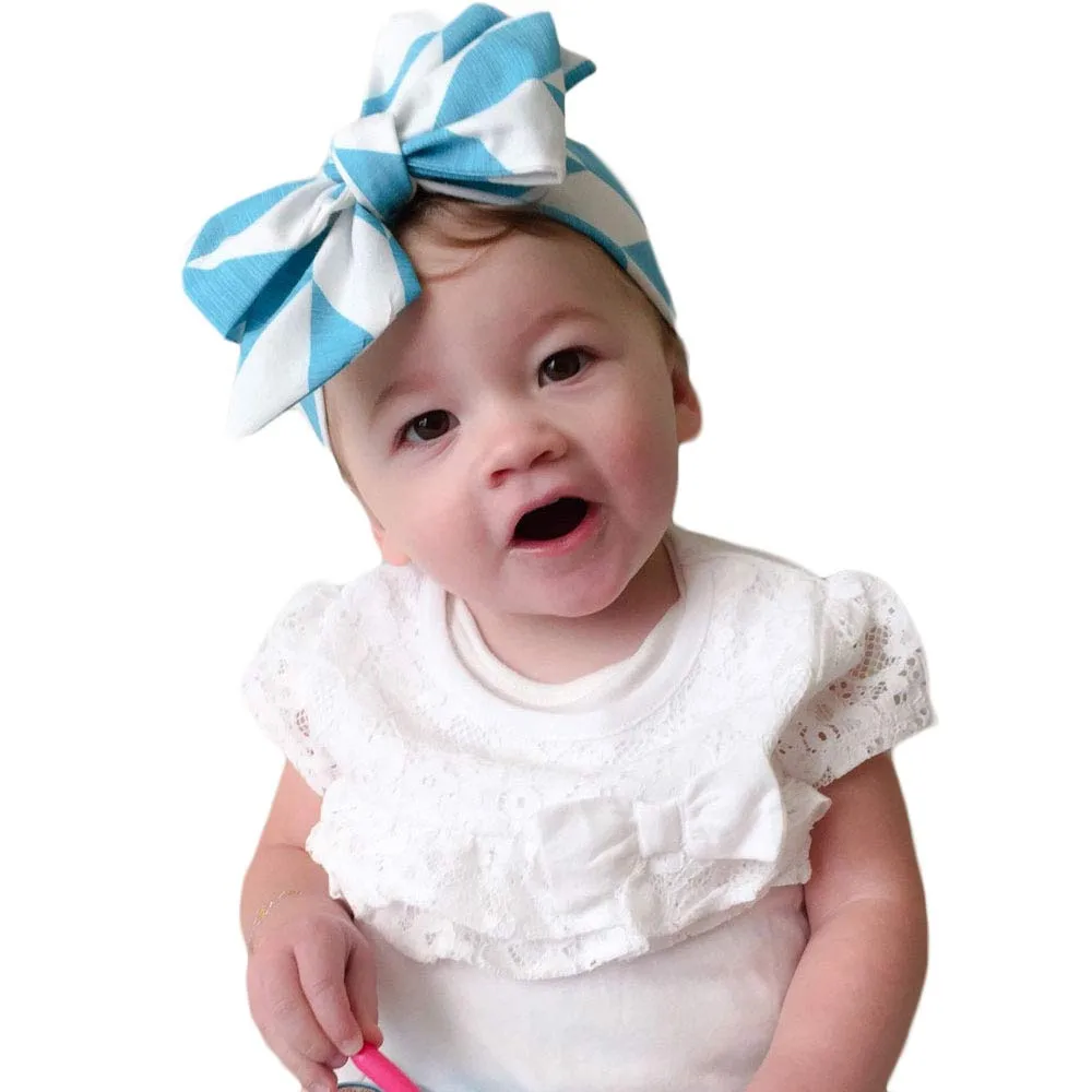 

Girls Headband Elastics For Children Elastic Hair Head Band Turban Elastic Hairbands Headwrap Girls Hair Accessories feminino A8