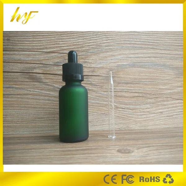 Download 30ml frosted green glass bottle with wider childproof cap ...