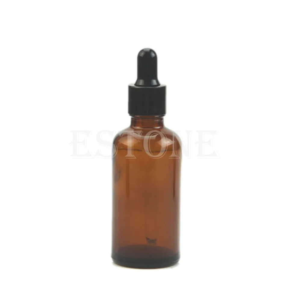 S-home 5 мл-100 мл Янтарный стеклянный жидкий реагент бутылочка с пипеткой капельница для глаз Ароматерапия MAR23