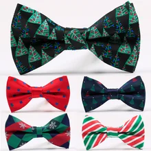 RBOCOTT Рождество Модный галстук-бабочка Bowties для мужчин фестиваль интимные аксессуары Новинка ёлки Снежинка костыль узор RBOCOTT Рождество Модный галстук-бабочка Bowties для мужчин фестиваль интимные аксессуары Новинка ёлки Снежинка костыль узор